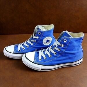 Converse Chuck Taylor All Star High Top Royal Blue Canvas Sneakers Men 5 Women 7
